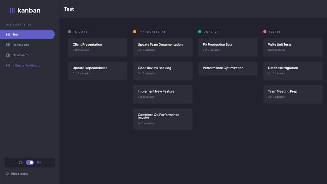 Kanban Board